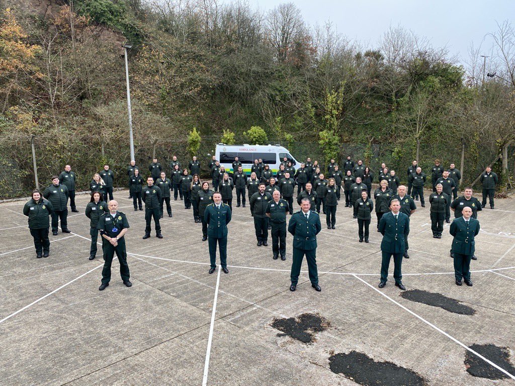 jasonkillens's tweet photo. Privileged today to be able to welcome 60 new #TeamWAST colleagues to our urgent care service as they complete initial training. They’ll be dedicated to patient transfers in @AneurinBevanUHB from next month. https://t.co/kwT6IfcXCf