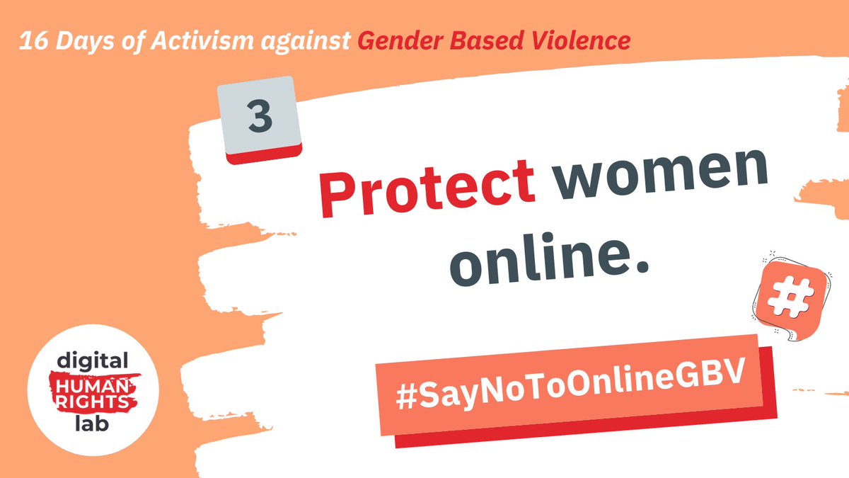 Day 3: #I6daysofactivism Many women & girls continue to face violence online. We must work to ensure online spaces are safe for them. It is the duty of government & web 2:0 intermediaries to protect women through good policies & taking action against #OnlineGBV #SayNoToOnlineGBV