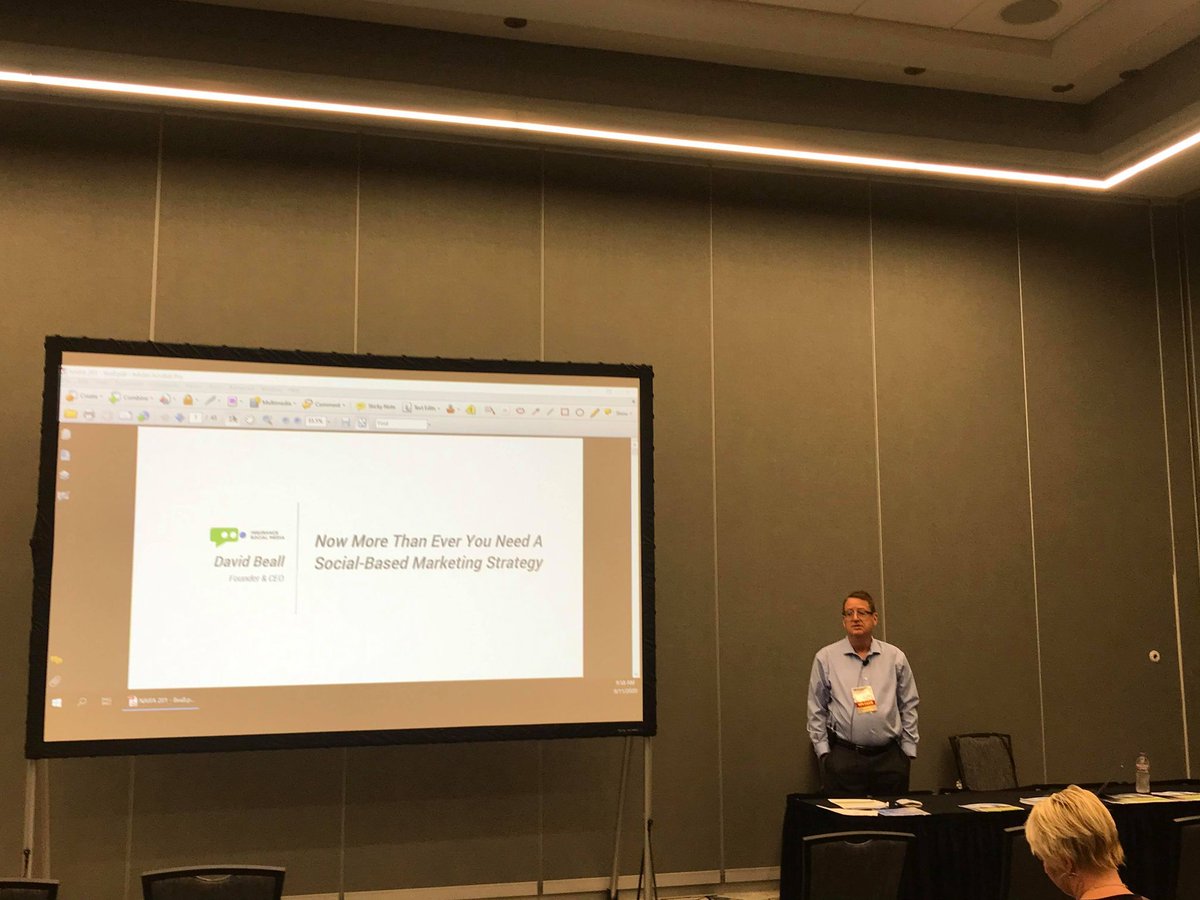 InsuranceSMM's tweet photo. #FBF to the @NAIFA Iowa Convention in September--our first in-person event in many months. What a great time! #insurance #insurtech https://t.co/XMENSHHQ9d