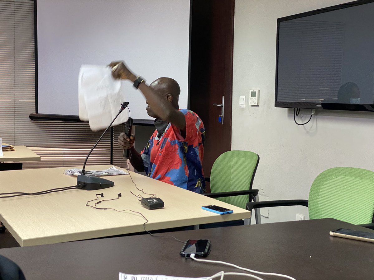 “My son was responsible. Look at him. His wife would not be in this position if he was alive”.