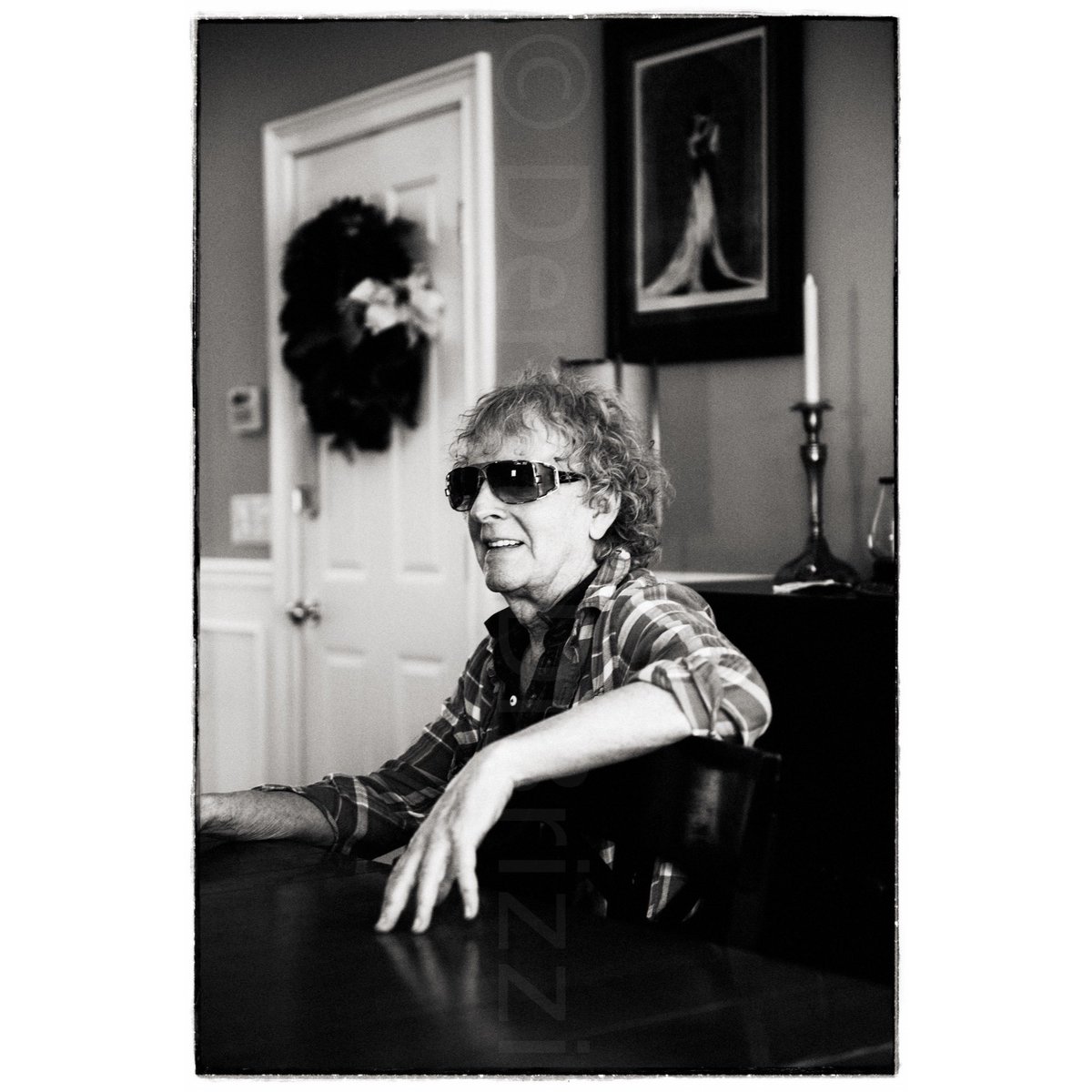 Ian Hunter. March, 2019 during a break at rehearsals for the 2019 tour. #rockandroll