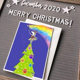 therickettydesk's tweet photo. @creativeboom @Justacard1 How wonderful! Love this guys! You can find my Rainbow Christmas 2020 designs at https://t.co/zCM0vnPbCd https://t.co/PQivJ0vSHM