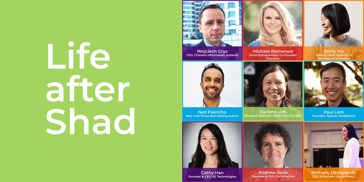 ShadNetwork's tweet photo. Our alumni bring their ingenuity, creativity, and passions into a variety of different fields and careers.
Whether they're an entrepreneur, scientist, or new university grad, our Shad alumni continue to inspire and amaze us every day! #ShadNetwork https://t.co/veBR2TRv6v