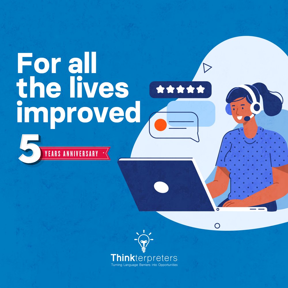 thinkterpreters's tweet photo. 5 años mejorando la vida de todos los que toman parte en este noble proceso. 💻
Descubre más de nosotros en https://t.co/UrUQZuK8MK 🌐

5 years improving the lives of all the people that take part in this noble process. 💻
Learn more about us at https://t.co/UrUQZuK8MK 🌐 https://t.co/IR97jnhJDB
