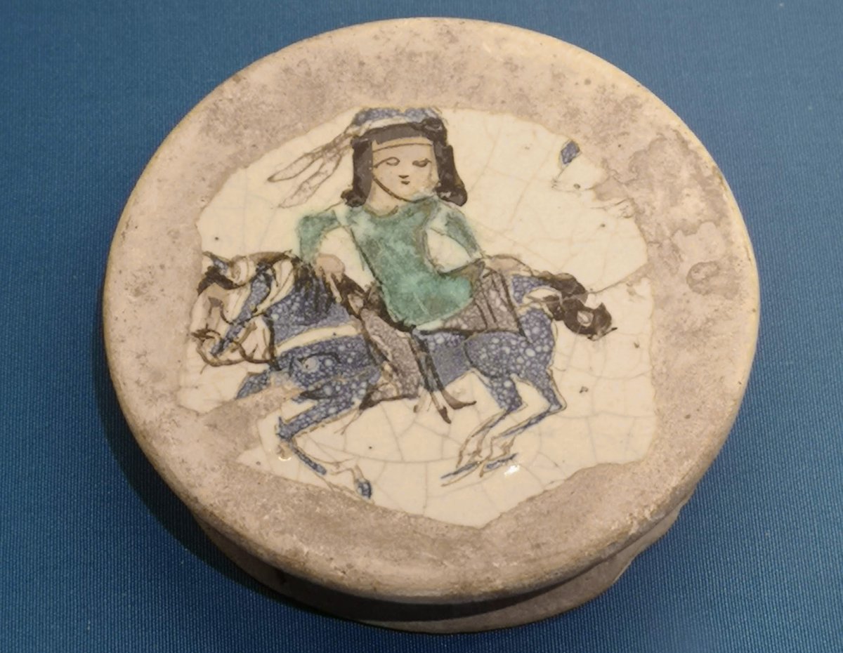 Two accounts, taken together, suggest that tin from southwestern England (i.e. Cornwall and Devon) was exported via southern France to both Egypt and ultimately Iran in c.1300, with it being used by potters in the latter area to make tin-opacified ceramic glazes (pic=mina'i bowl)