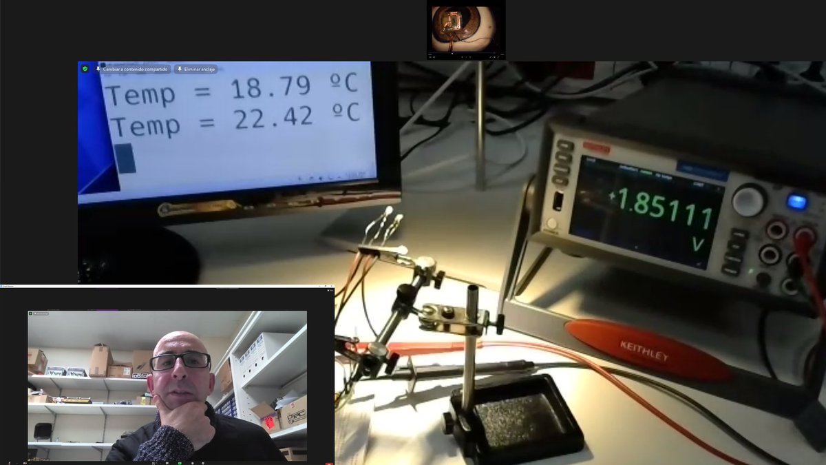 citiususc's tweet photo. La tercera ronda de demostradores en #InsideTheLab6 nos dejó hoy la colaboración con el #INTECMAR presentada por @DavidELosada y @PedritoMon, una herramienta para generar áutomáticamente vídeo-resúmenes y un nodo sensor autoalimentado y con arranque en frío @paulalmart https://t.co/43UeSz7Zna