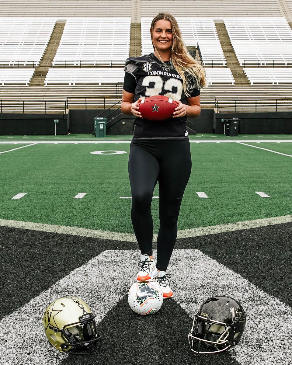 NFL Brasil on X: JOGUE COMO UMA GAROTA! 💪♀️ Sarah Fuller, goleira do time  feminino de futebol da universidade de Vanderbilt, vestirá o uniforme do  time de Futebol Americano e será a