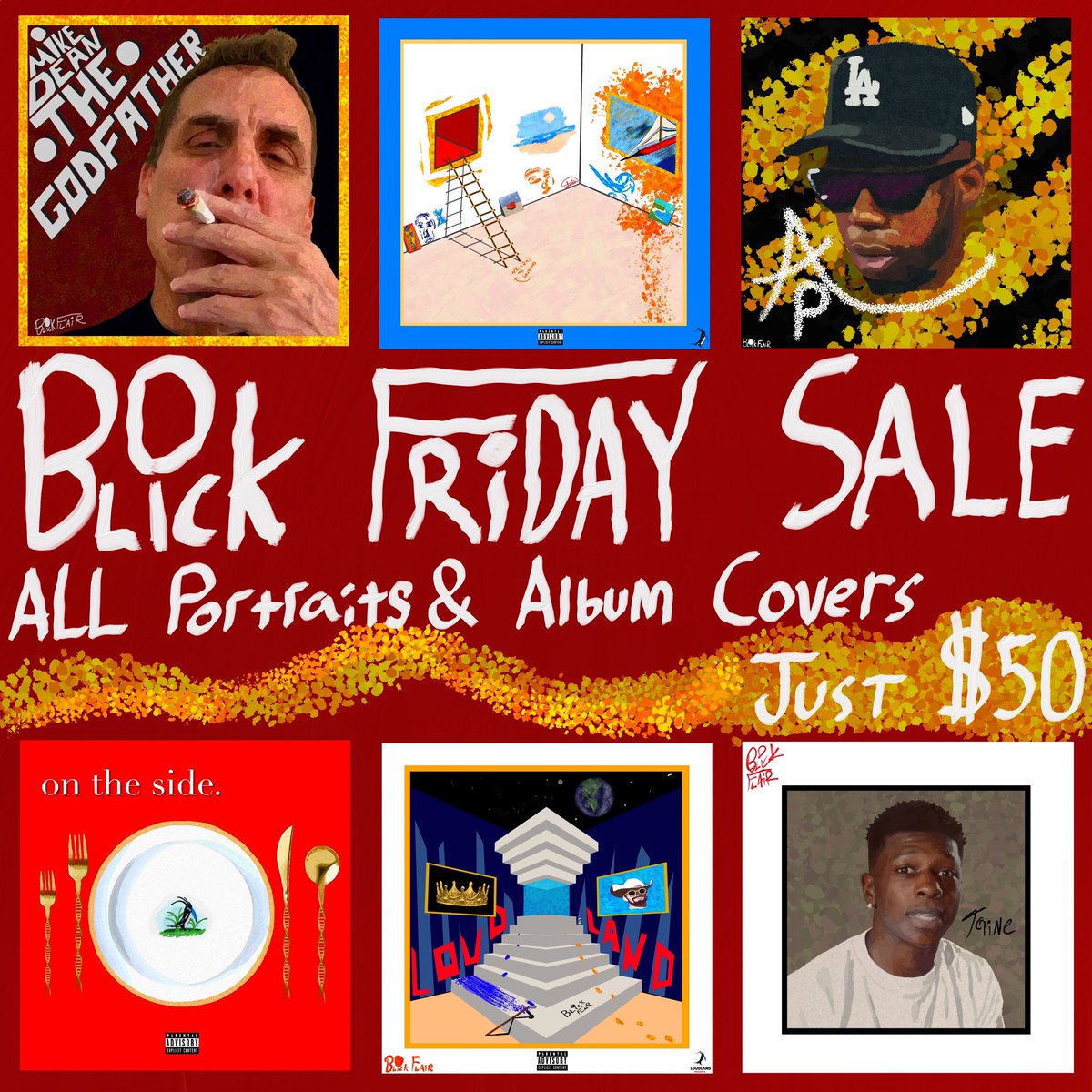 BlickFlair's tweet photo. BLICK FRIDAY SALE!!! All Commissions just $50❗️ DM me for inquiries. Sale ends Monday at 11:59PM PT All files sent digitally https://t.co/xYfMDac72v