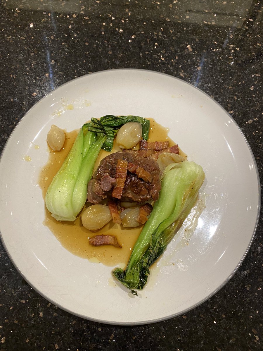 imogenclark's tweet photo. Great evening cooking the MasterClass with @AngelHetton and @wellockshome and my sous chef did all the work! Result! #wellocksathome https://t.co/ufKXyMyPCi