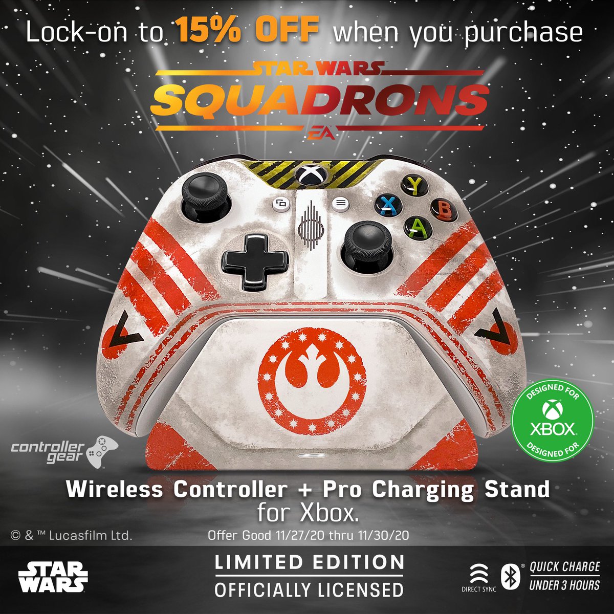 BLACK FRIDAY DEALS ARE LIVE!!  Click the link to shop our Squadron wireless controller and pro charging stand at it lowest price!! controllergear.com/index.php/wire…
