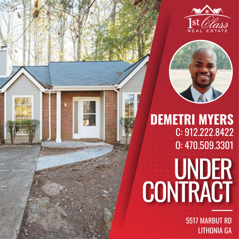 1stclasspg's tweet photo. Congratulations to Demetri Myers and his clients for going UNDER CONTRACT!  Way to go!
==
#realestate #undercontract #1stClasspg #sellinghomes #happybuyers #wecanhelpyoutoo https://t.co/gVfvF2vV9v