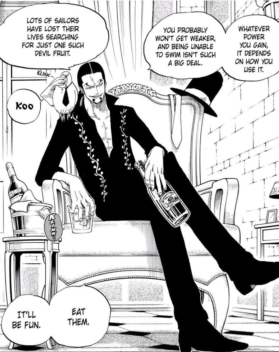2. One of the reasons why it's unlikely that Kaido is a Dragon DF user is because he literally powers up when he is in "human" form. I could write it off if it happened once but it happened thrice. Why? As Lucci mentioned in Enies Lobby a DF makes a user stronger.(4/21)