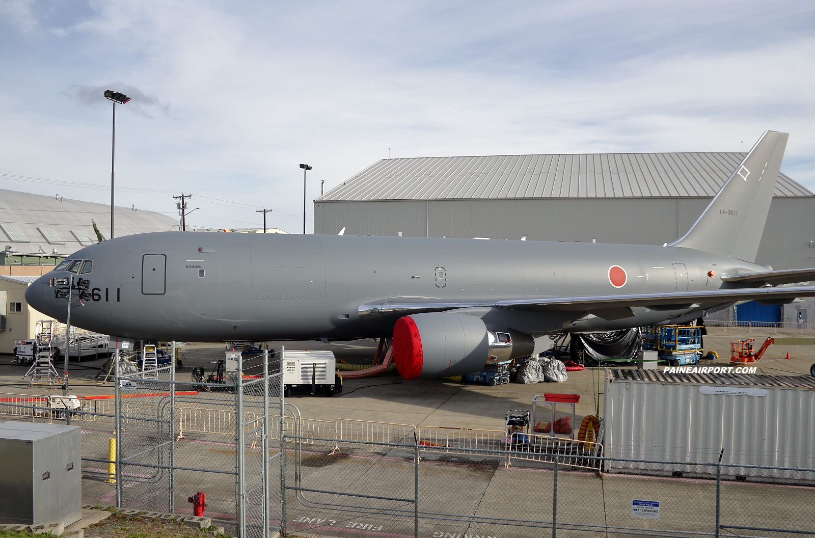 Paine Airport On Twitter Jasdf Kc 46a 14 3611 At The Boeing Everett Modification Center