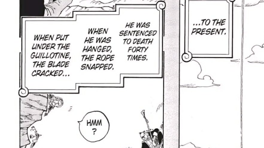 But, if those scales were a Devil Fruit power, Sea Prism Stone would have worked and he would've been executed. Instead, we find out that the guillotine shatters, spears break. Another popular argument is that this indestructibility comes from an advanced level of Haki.(7/21)