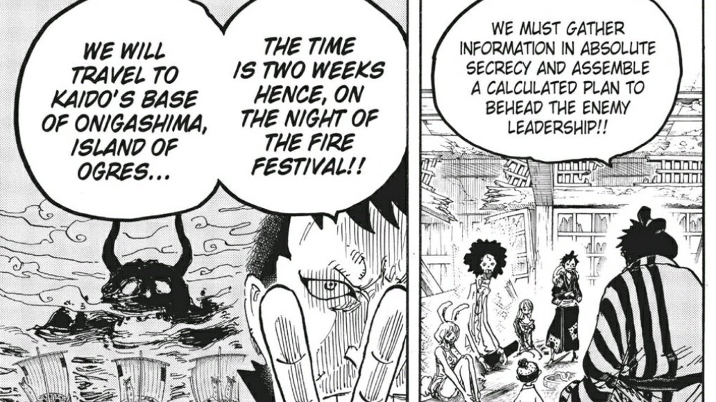 During his execution, Sea Prism stone would nullify his powers but he would revert to a dragon and not die. Furthermore, Marco refers to him as an Ogre, meaning this could well be possible. It would also add up as Kaido's base is "Onigashima" and -(15/21)