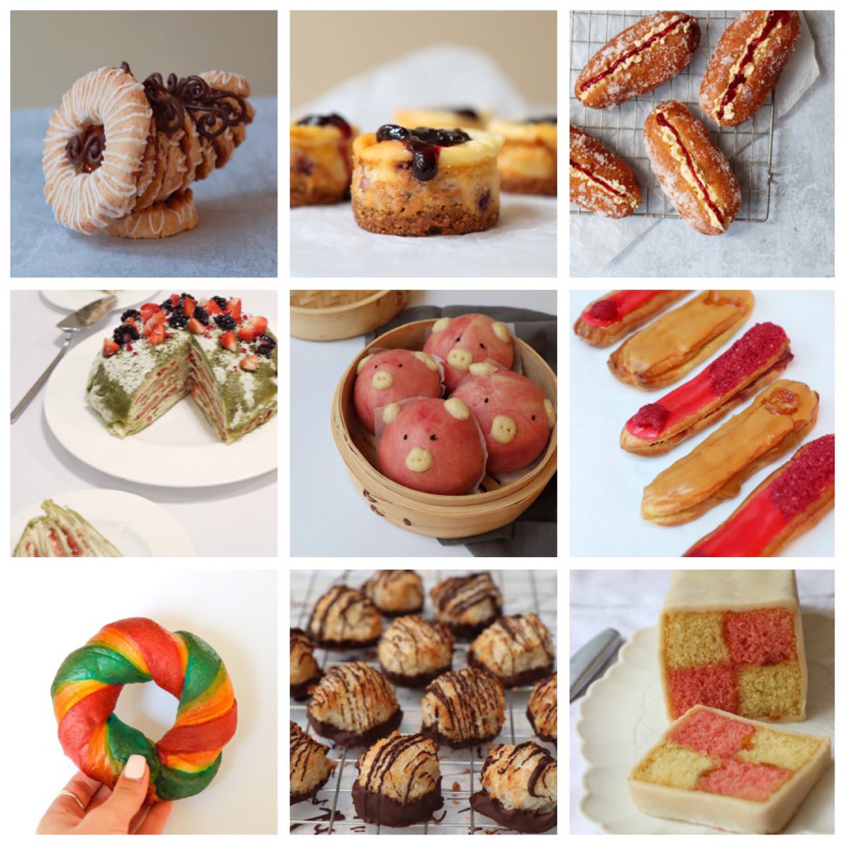 alittlechilli_'s tweet photo. My bakes so far from the GBBO bake along challenge I’ve been doing over on my Instagram 😁 if you want to watch me make my final challenge this weekend make sure to give me a follow 
https://t.co/gVcQB6EpZs 
#gbbo #GBBO #gbbobakealong https://t.co/vcUNXexEC4