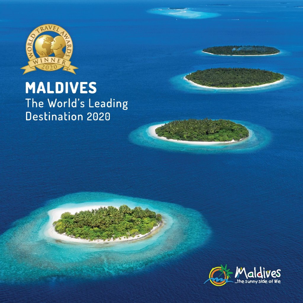 #Maldives receives the World’s Leading Destination award by World Travel Awards 2020.

#Worldsleadingdestination  
#VisitMaldives 
#SunnySideOfLife