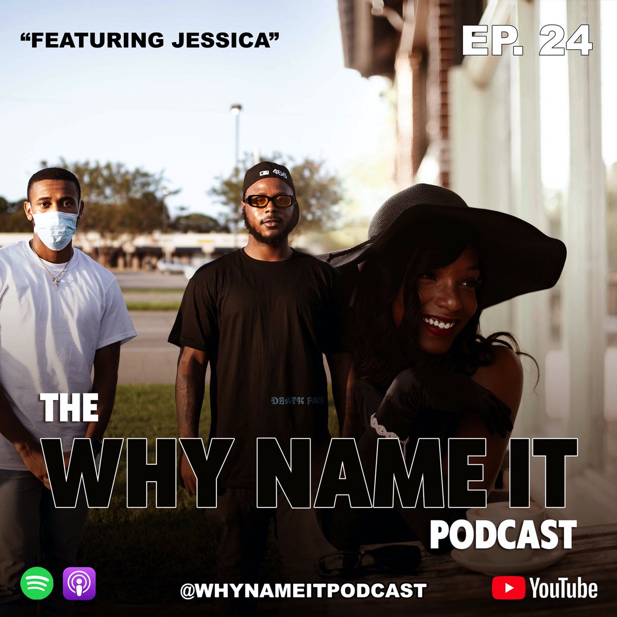 WhyNameItPod's tweet photo. First up, we have the talent model and photographer, Ms. Jessica Brisco ( @thejbrisk )

Episode can be viewed starting 11/30 8am on YouTube as well streamed on all major streaming platforms 

#WNIP #Podcast #BlackPodcast #Blackpodcasters https://t.co/gnTZGjUfCM