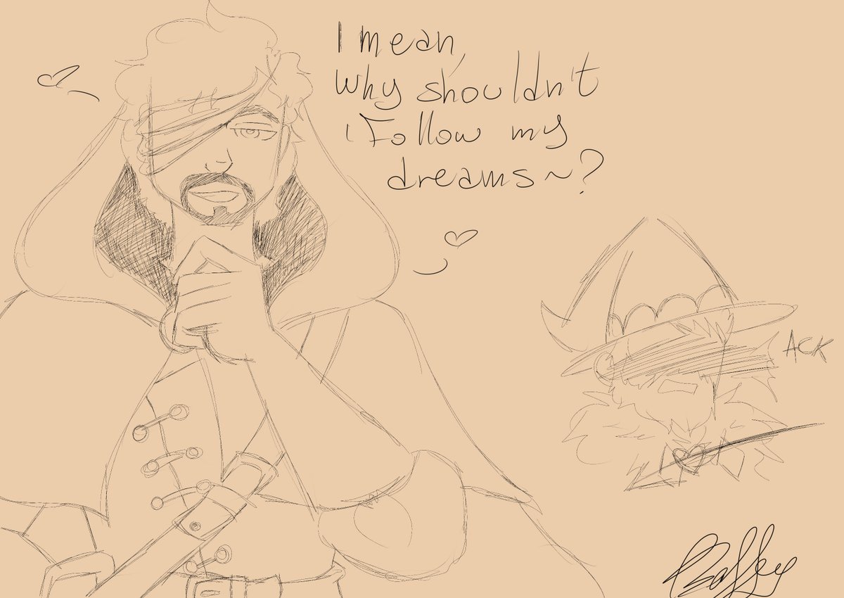 BaffysCove's tweet image. Hi, No effort doodle to introduce a medieval concept for Kurt. 
He&apos;s a merchant and an alchemist whose ingredients are extremely rare, and yet he gives them for free to Merlin (def not cuz he has a massive crush on him smfh) 
#identityv #identityvexplorer #identityvmagician