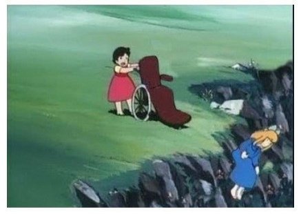 imágenes en directo de Heidi as Samay y Clara Robinson.