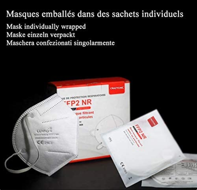 LoVasAComprar's tweet photo. 10 mascarillas FFP2 con certificado CE

Precio: 3.93€ (69% de descuento)

https://t.co/4e7KMOF7uq https://t.co/7I7NIus04I