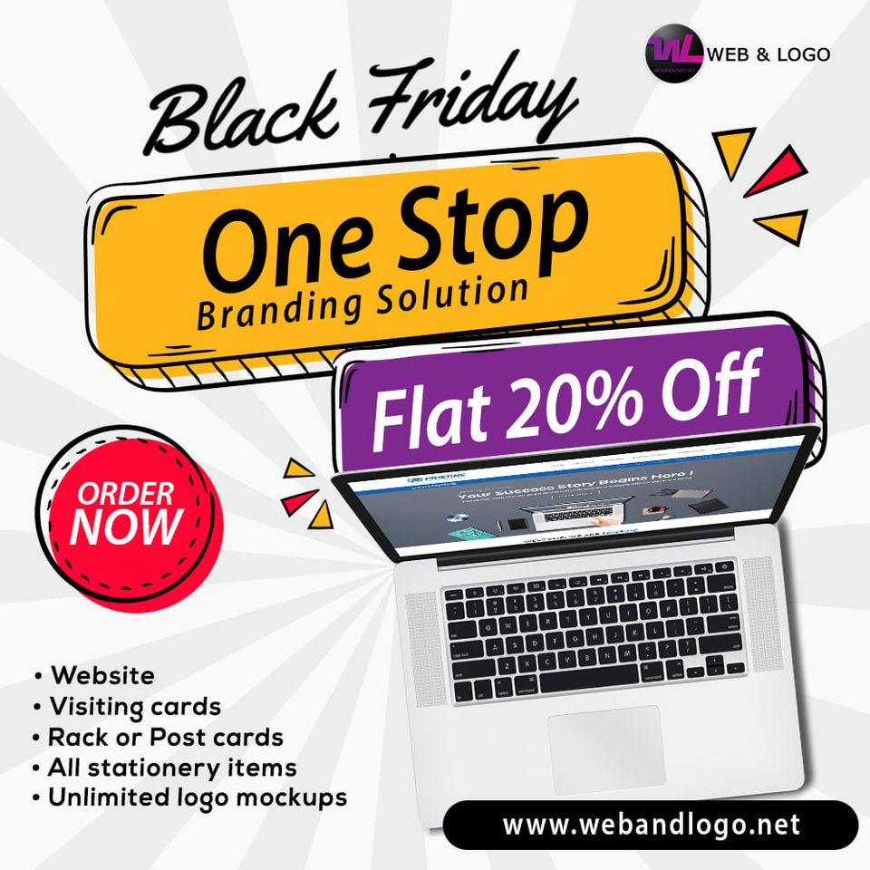 web_and_logo's tweet photo. One stop branding solution Flat 20% off | Black Friday

Visit our website: https://t.co/5NZbVJeD6j

#Blackfriday #discount #Bigdiscount #SEO #SearchEngine #digitalmarketing #marketing #socialmediamarketing #socialmedia #webdesign #branding #business #marketingdigital https://t.co/bAAxZYvHz3