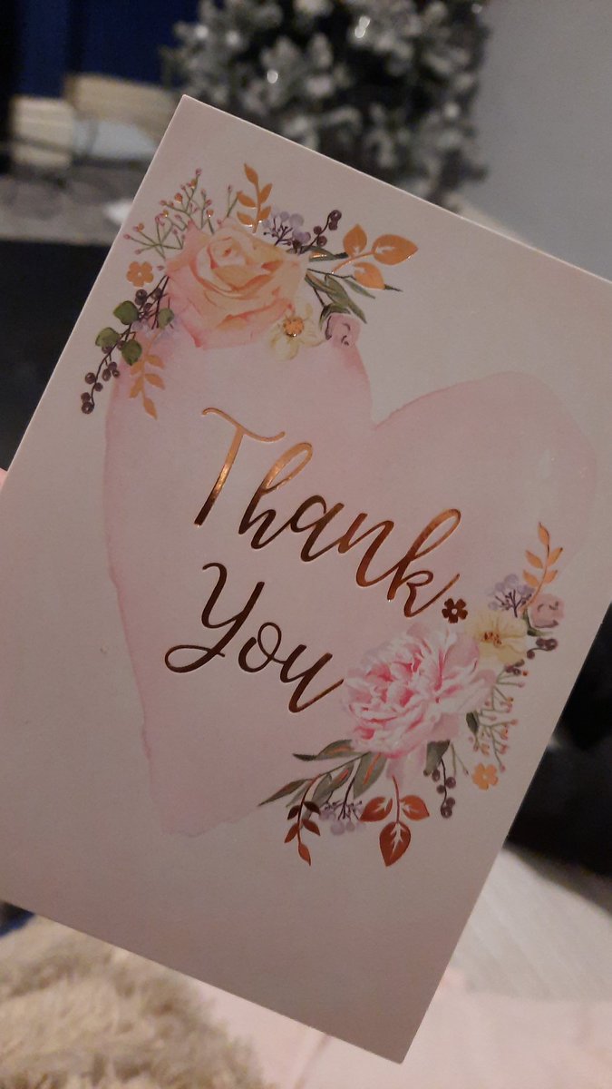 A lovely surprise this morning! "Thank you" really is such a powerful word 🤗