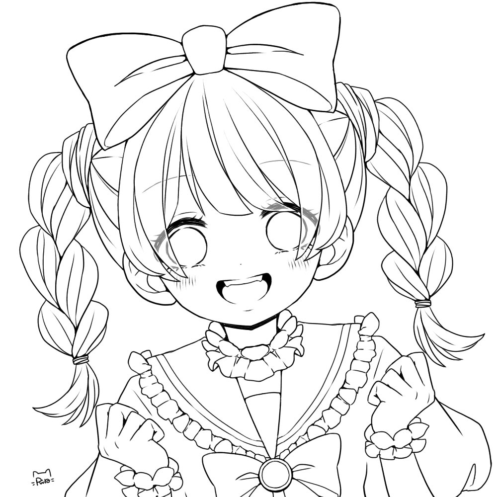 Rira على تويتر 前髪差分で4枚あるだけ W 線画を晒すと誰かが色を塗ってくれるかもしれない オリジナルイラスト 塗り絵 フリー線画 Rira على تويتر 前髪差分で4枚あるだけ W 線画を晒すと誰かが色を塗ってくれるかもしれない オリジナルイラスト 塗り絵 フリー線画