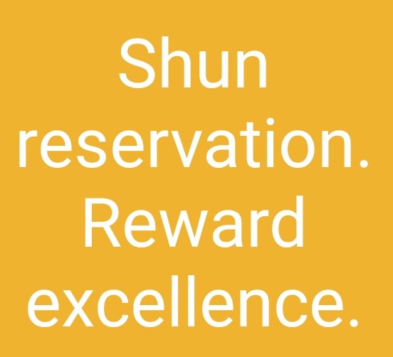 ShrirangAdv's tweet photo. #ReservationNoMore Quality of education is a direct result of student's competence. Promoting the substandard under the garb of reservation is causing serious damage to the overall standard of education. Discouraged excellence results in dumbing down of professionals as a class. https://t.co/miOBGgzNrw