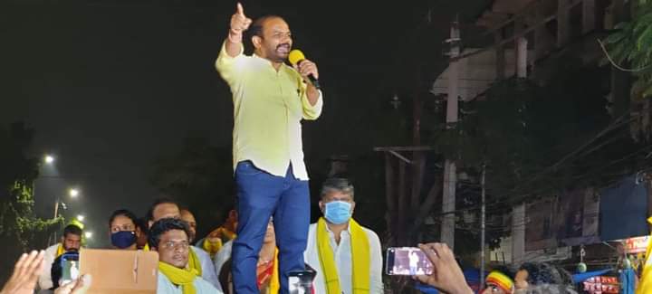 mandavavenkate3's tweet image. జిహెచ్ఎంసి ఎన్నికలలో టిఆర్ఎస్ ప్రభుత్వ వైఫల్యాలపై గర్జించిన నన్నూరి నర్సిరెడ్డి గారు