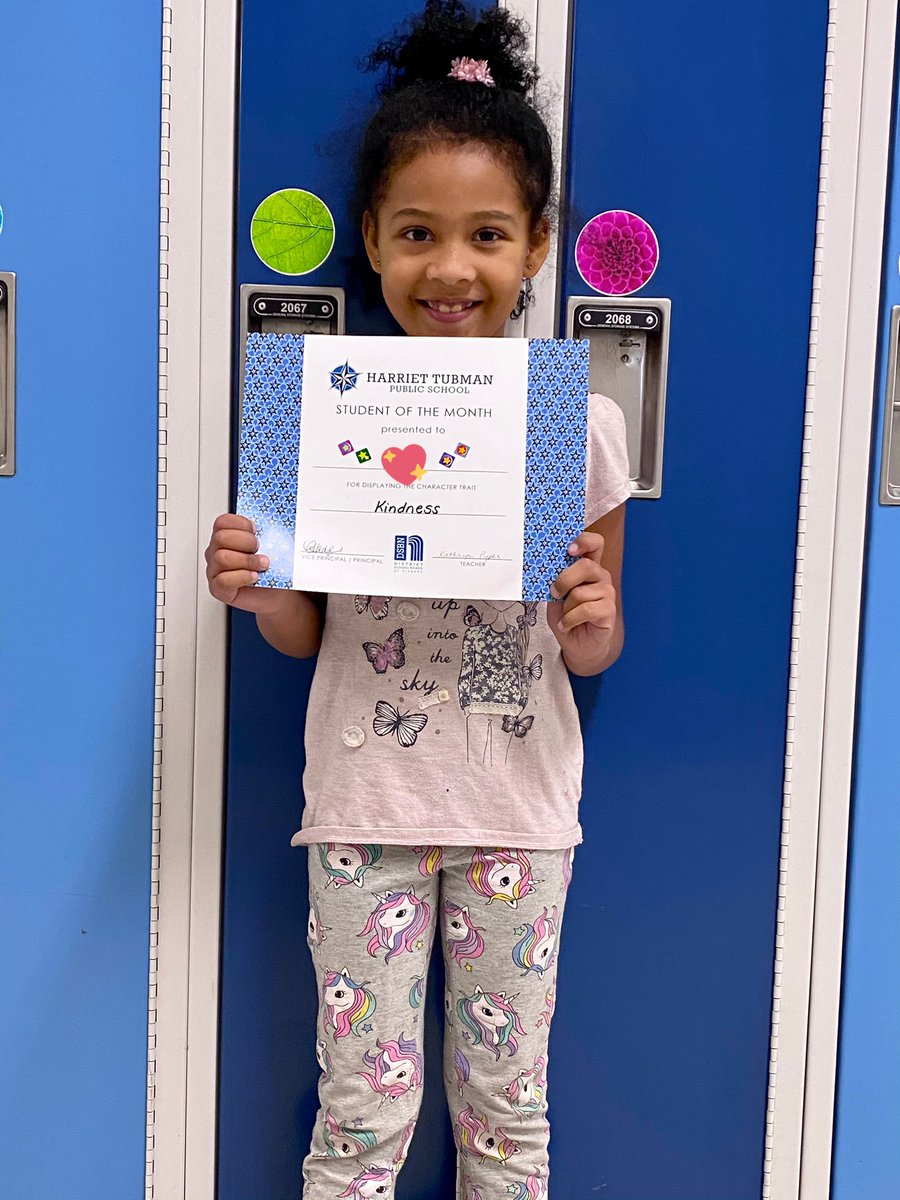 kpyper2017's tweet photo. Congratulations to our Kindness award winners for this month! Keep sprinkling kindness and happiness wherever you go! 💗 @htubman2015 https://t.co/wjMQn7xZ21
