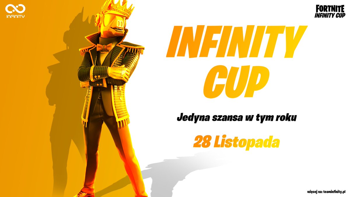 Teaminfinity88's tweet photo. Infinity Cup zaczyna się jutro.

Więcej info: https://t.co/jUtiquMo6p https://t.co/ND1CywtUlr