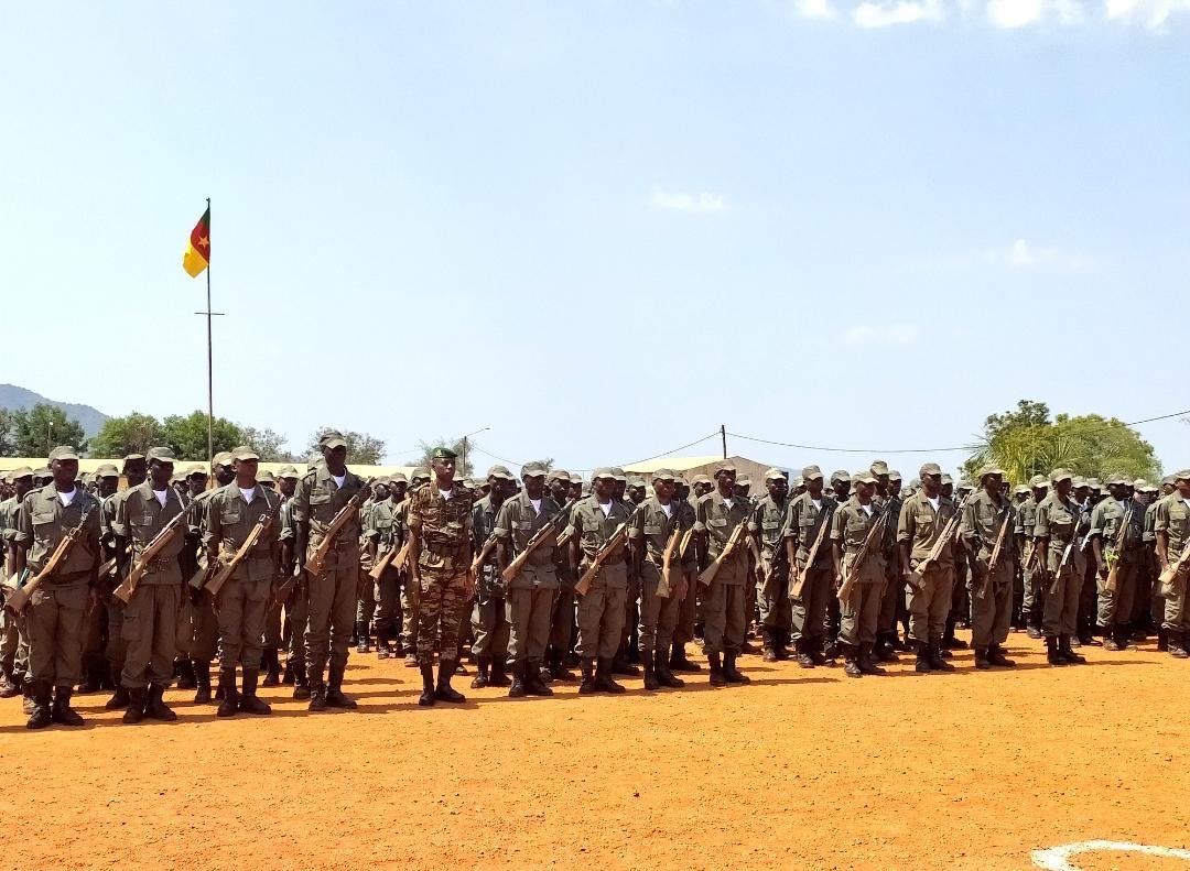 JosephLE_'s tweet photo. Plaisir d’assister ce jour au Centre d’Instruction des Armées de Ngaoundal  à la clôture de la préparation Militaire Supérieure des élèves de l'ENAM, en présence de Kildadi T. Boukar, Gouverneur  de l'Adamaoua et du DG /ENAM. À la manœuvre: Général de Division Philippe MPAY. https://t.co/UbTn6tLNc4