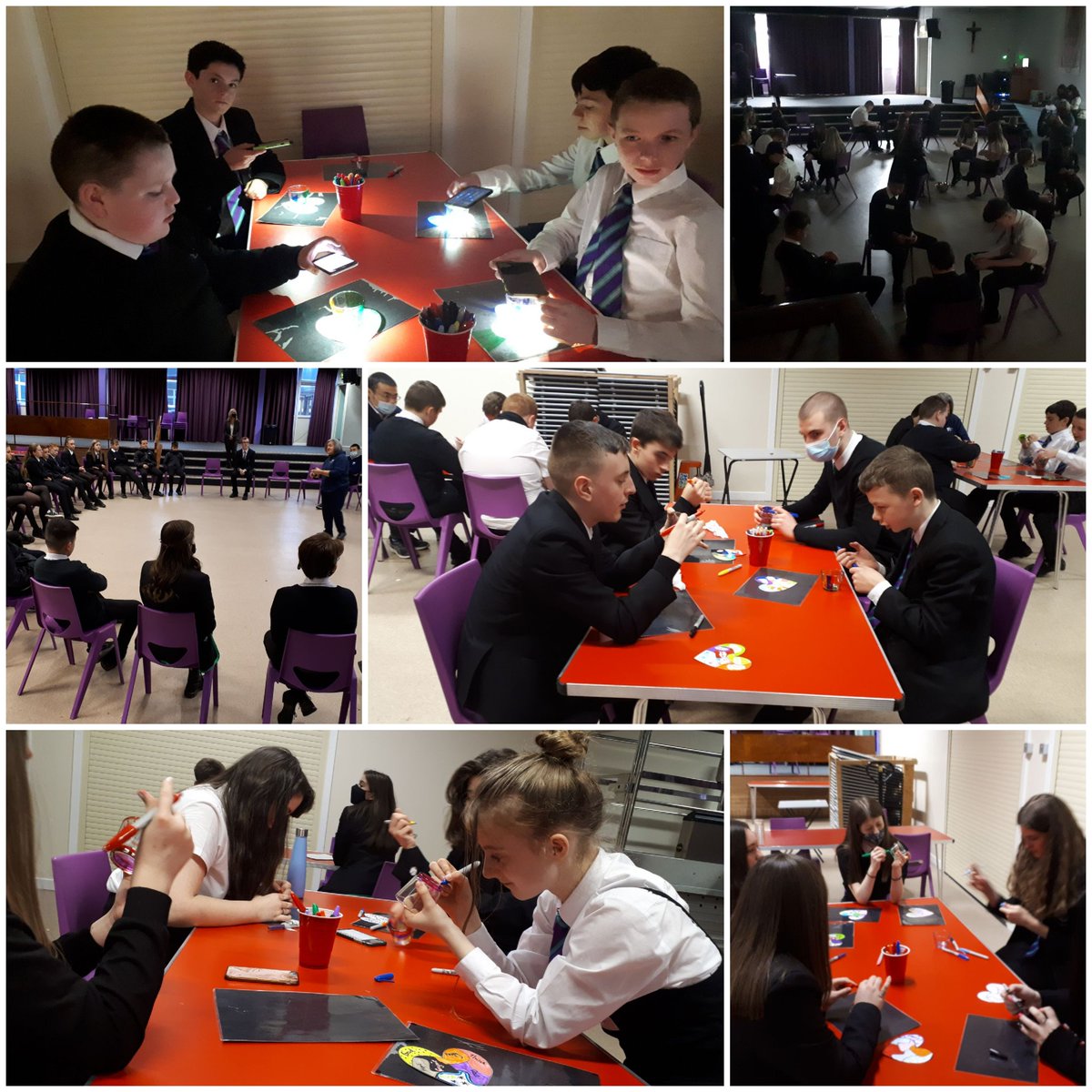 StMauriceRE's tweet photo. A great week of S2 retreats led by our great friends @urspaceglasgow with help from many of our own #Caritas pupils. Only 2F to come on Monday #faithcommunity #cew2020
@rercag @ArchdiocGlasgow @leocushley @archedinburgh @rcmotherwell https://t.co/CEMy9Ctrtx