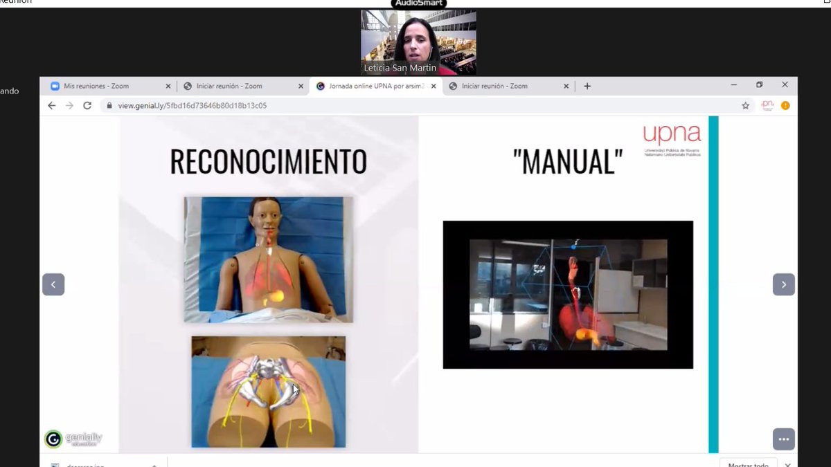 Terminamos las #JornadasARsim2care Nos ha encantado profundizar en estas Nuevas Tecnologías #RealidadAumentada #RealidadVirtual y #JuegosSerios que proporcionan grandes herramientas para la #docencia en #cienciasdelasalud 
¡Gracias a ponentes y participantes!