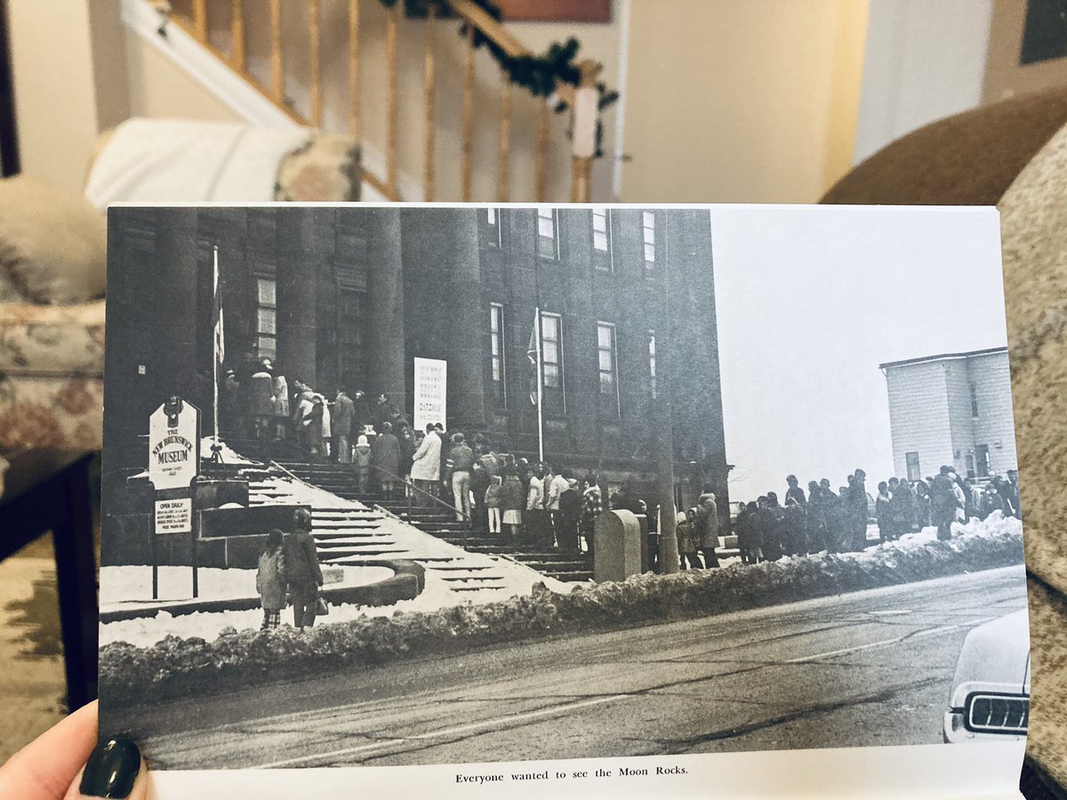 I’ve been spending the last few weeks reading all the NBM Annual Reports from 1931. Half the content is exciting, and the other half is sad seeing the constant struggle. This put a smile on my face today though, a photograph of the line to get into the New Brunswick Museum, 1970.