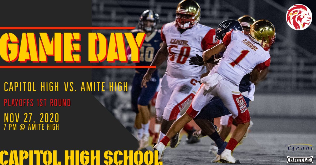 Capitol High School Lions Football tweet media