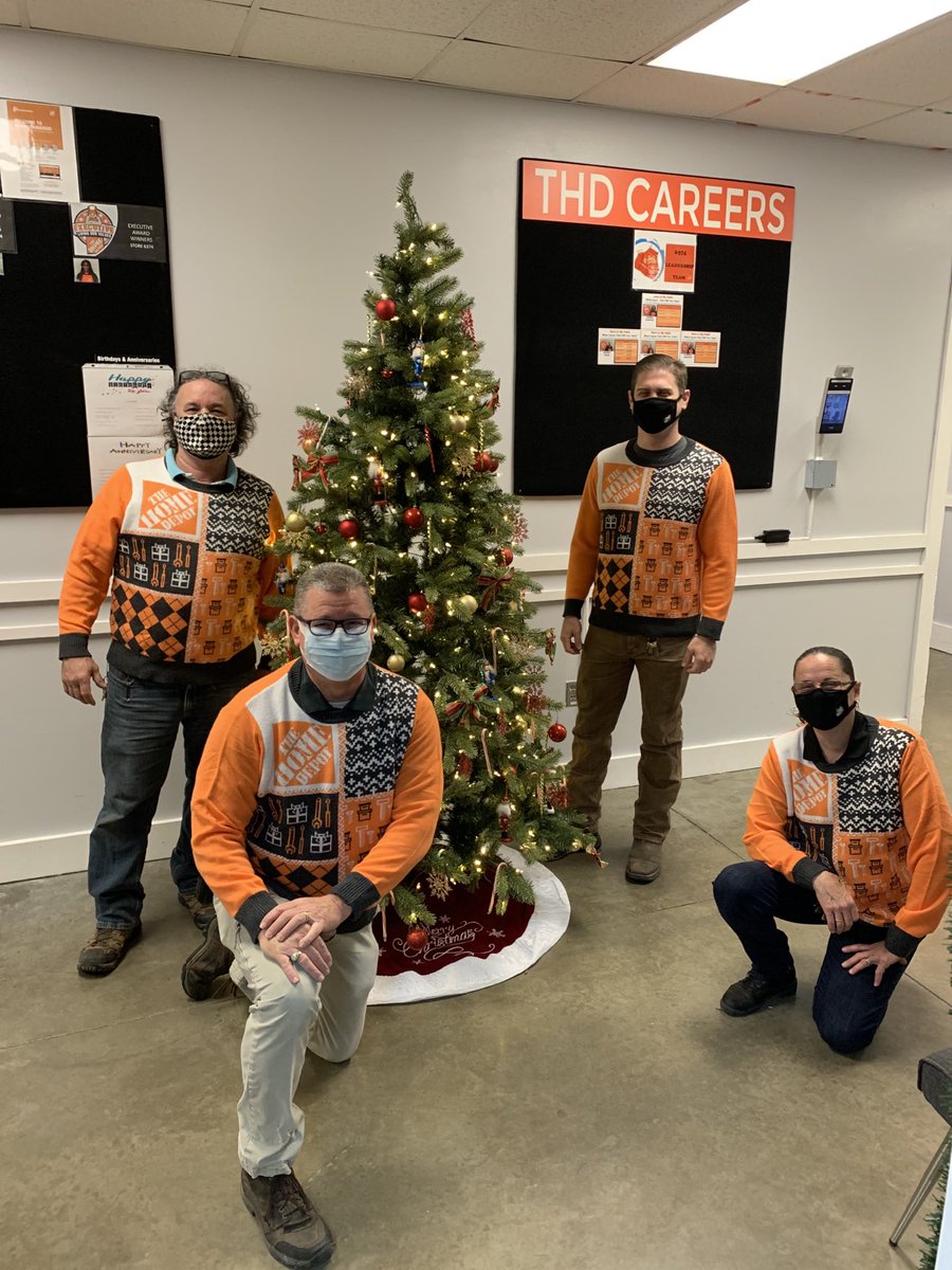If there was an ugly sweater contest we would win!!! Maybe we took solidarity to far. Oh well it was fun!