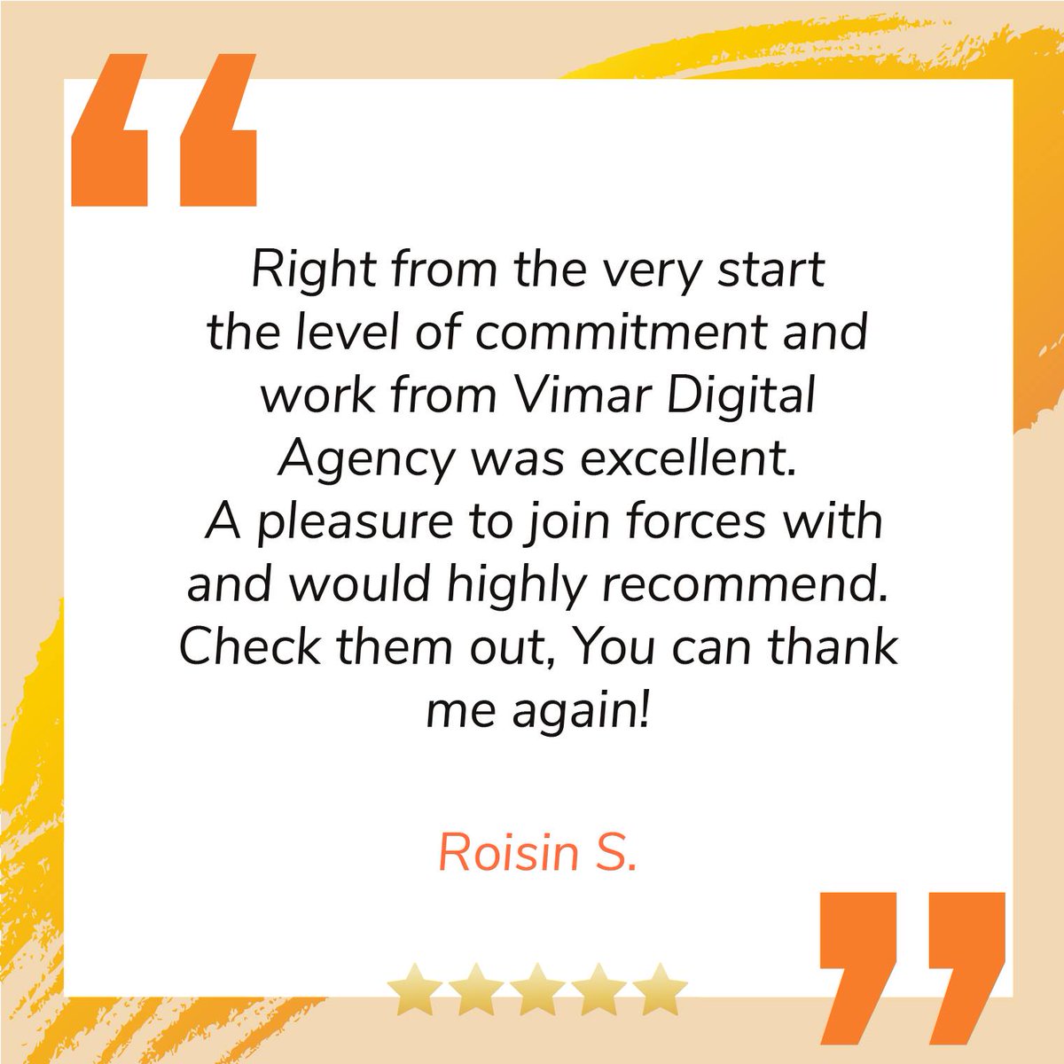 MarketingVimar's tweet image. VIMAR is feeling grateful to see lovely reviews from our Clients. This is truly our motivation! Thanks 🙂 
#vimar #vision #vivid #visible #agency #marketing #design #branding #agencylife #photography #creative #advertising #digitalmarketing #socialmedia #business #graphicdesign