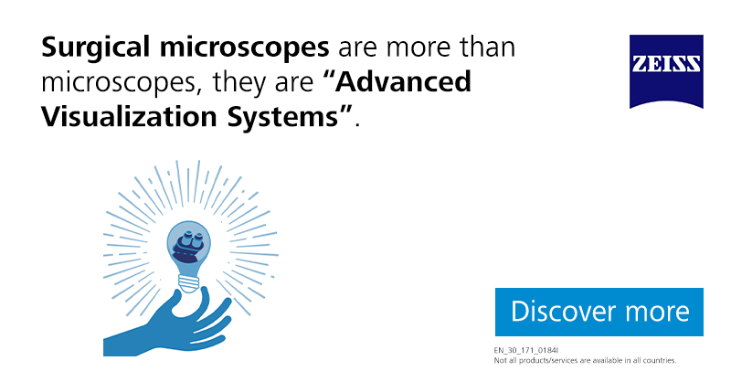 ZEISSmeditec's tweet photo. Surgical microscopy is rapidly evolving – to better support you and your team. Learn more :https://t.co/nzeMAeQxrU

#entmicroscope #zeissmeditec #entsurgery #enthistory
#surgicalmicroscopes

*Not all products/services are available in all countries. https://t.co/v2ObxU7KjM
