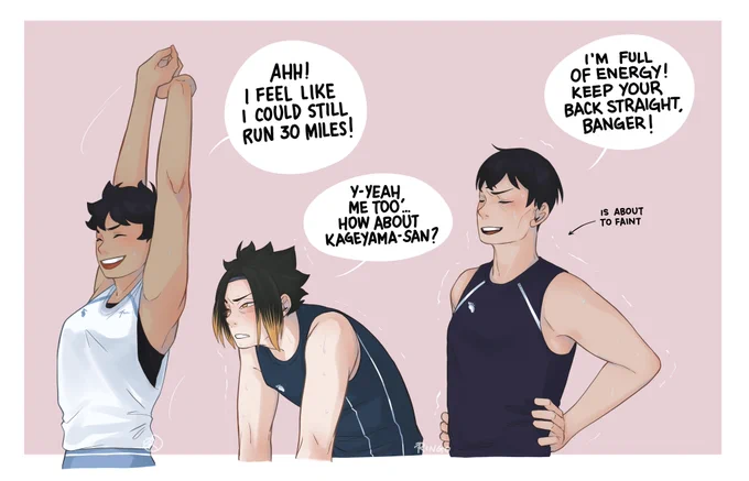 Training
#haikyuu #haikyuunextgeneration #tsora #kagehina #kuroken 