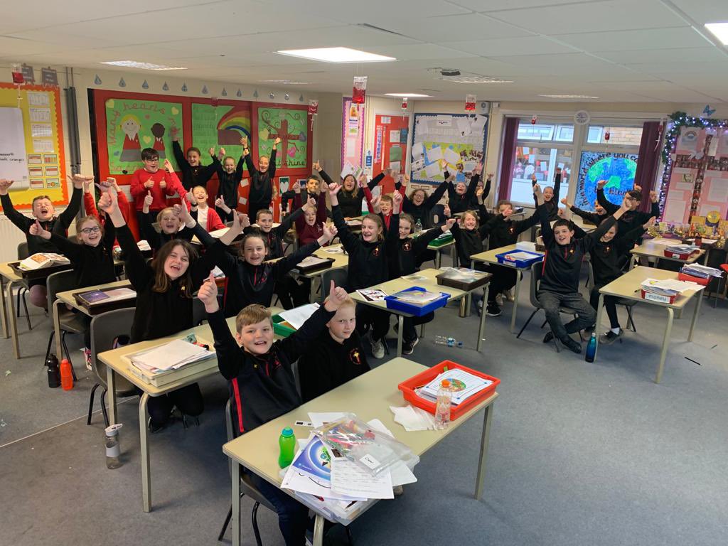 Sacred Heart RC Primary School (@sacredheartcoln) on Twitter photo Our Y6 managed to run 270 miles in school this week! Altogether our KS2 children ran over 840 miles giving us a great chance to win Β£400 from <a href="/LancSchoolGames/">Lancs School Games</a> Our Y6 managed to run 270 miles in school this week! Altogether our KS2 children ran over 840 miles giving us a great chance to win Β£400 from <a href="/LancSchoolGames/">Lancs School Games</a>