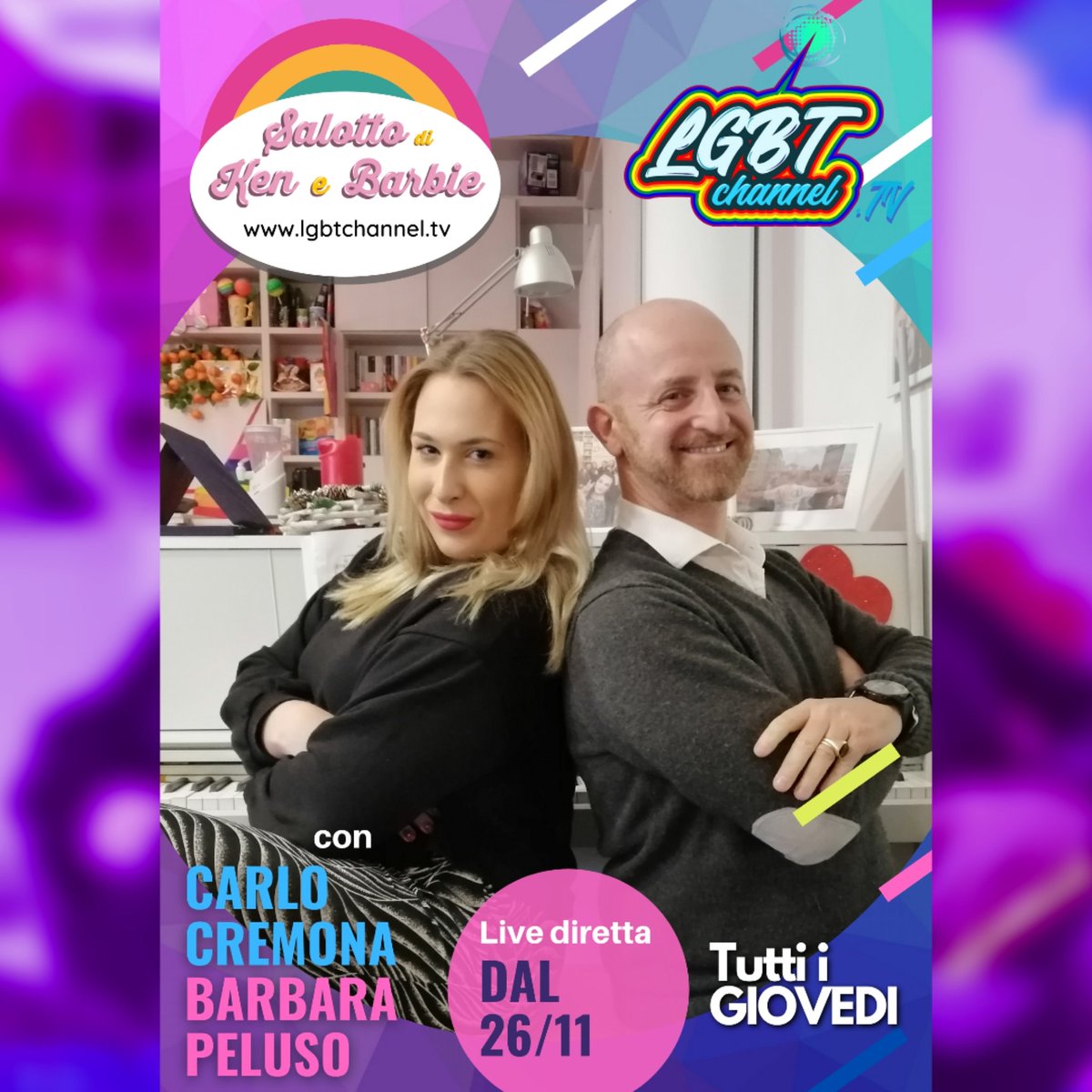 Salotto di Ken e Barbie 💋🏳️‍🌈❤️

lgbtchannel.tv/programmi/salo…