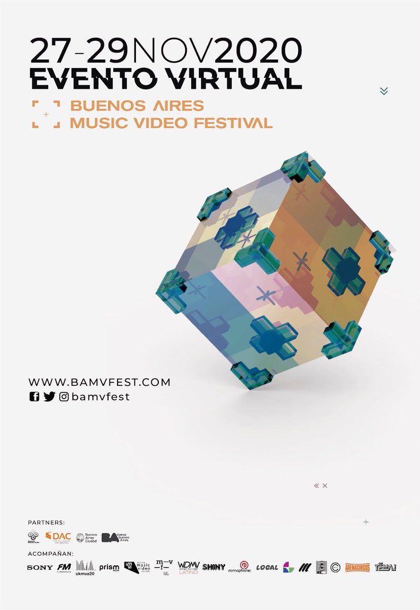 crunches_'s tweet photo. Holaa gente, no suelo hacer esto por acá pero hoy arranca nuevamente este proyecto personal que de un año al otro creció muchísimo.
Buenos Aires Music Video Festival #bamvfest
¡Lxs espero! https://t.co/ntg03w68yR
Agradecería el RT 💜⚡️ https://t.co/goiOjQ98LV