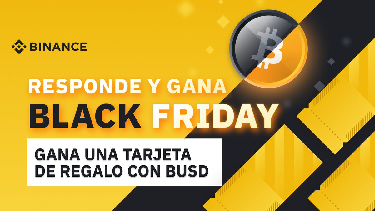 BinanceLATAM's tweet photo. 🚀PRIMERA PREGUNTA

🛍️Gana con #BinanceSpanish en este #BlackFriday🛍️

Tenemos 2 gift cards de 33 #BUSD para cada ganador👇

1️⃣Responde ¿Dónde está el soporte oficial de Binance? y usa el hashtag #BinanceSpanish
2️⃣RT y etiquera a un amigo

¡SUERTE! https://t.co/F9KddJmFpx