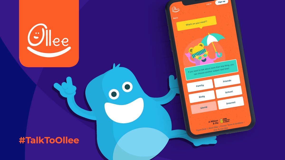 TheParentsZone's tweet photo. Talking isn't easy, but more often than not, a problem shared is a problem halved.
Ollee is a brilliant tool for helping children to open up, and has lots of advice parents can use to support them back.
#TalkToOllee to get the conversation started:
https://t.co/lS72Q0uSnf https://t.co/kPkcU2fFS3