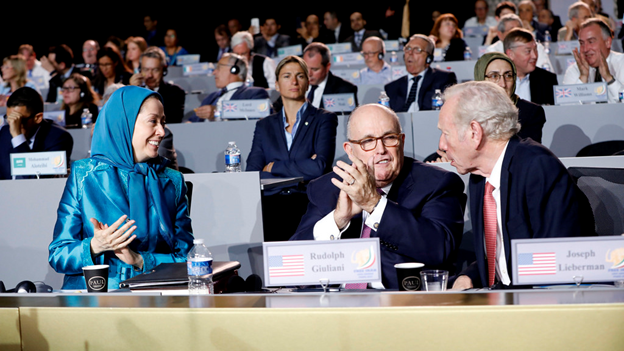 8)Mehrdad Arefani, Assadi’s third accomplice, is accused of intending to facilitate transferring the bomb into the rally site. Iranian opposition NCRI President Maryam Rajavi, President Trump’s attorney Rudy Giuliani & other prominent dignitaries were attending the event.