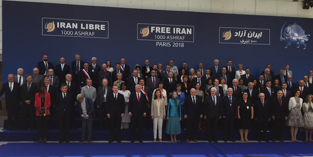 8)Mehrdad Arefani, Assadi’s third accomplice, is accused of intending to facilitate transferring the bomb into the rally site. Iranian opposition NCRI President Maryam Rajavi, President Trump’s attorney Rudy Giuliani & other prominent dignitaries were attending the event.