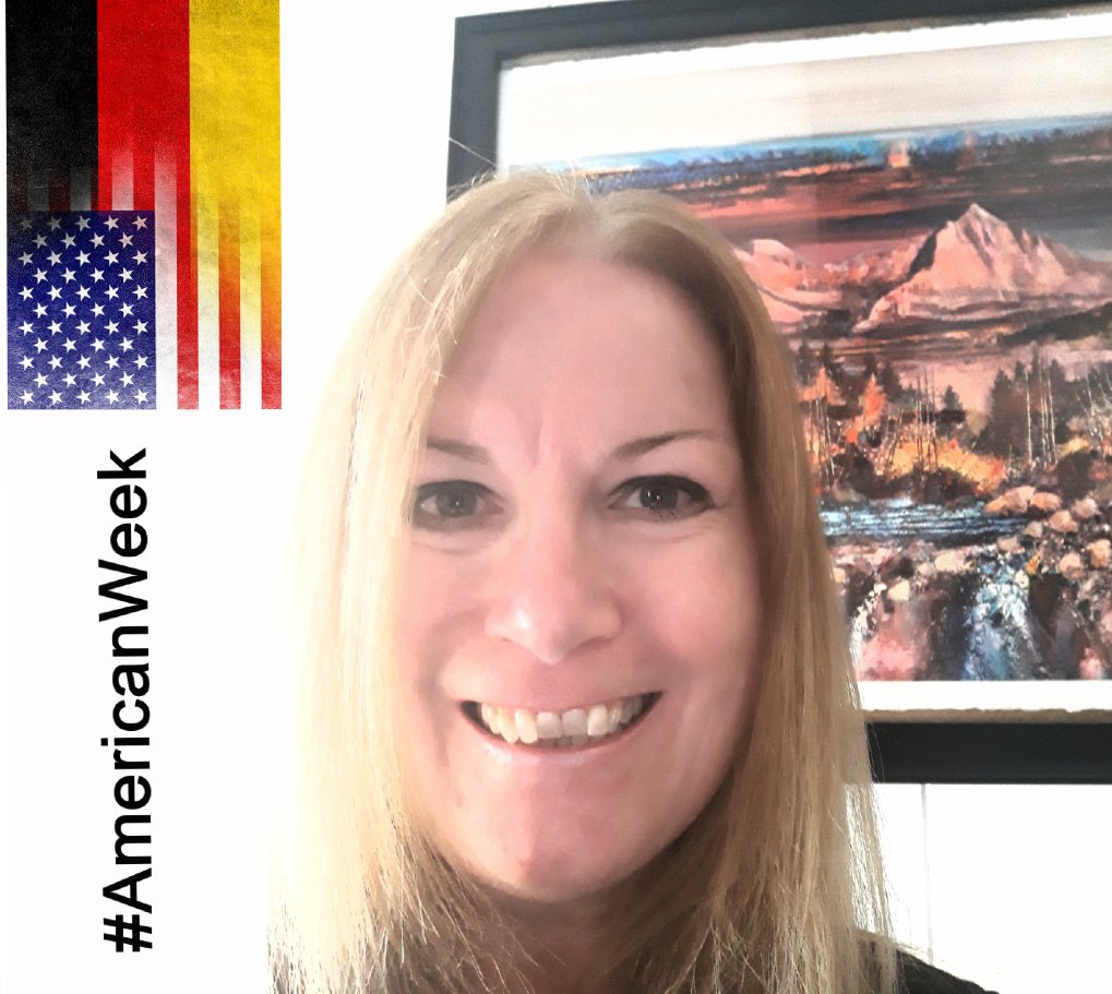 DAADnewyork's tweet photo. "I love that Americans are so positive.  I notice that when I interact with my students who are up for any challenge and are always enthusiastic about trying something new." - Dr. Barbara Laubenthal #AmericanWeek #USADays #GermanAmericanFriendship @UTAustin https://t.co/Wan9sfNbqo