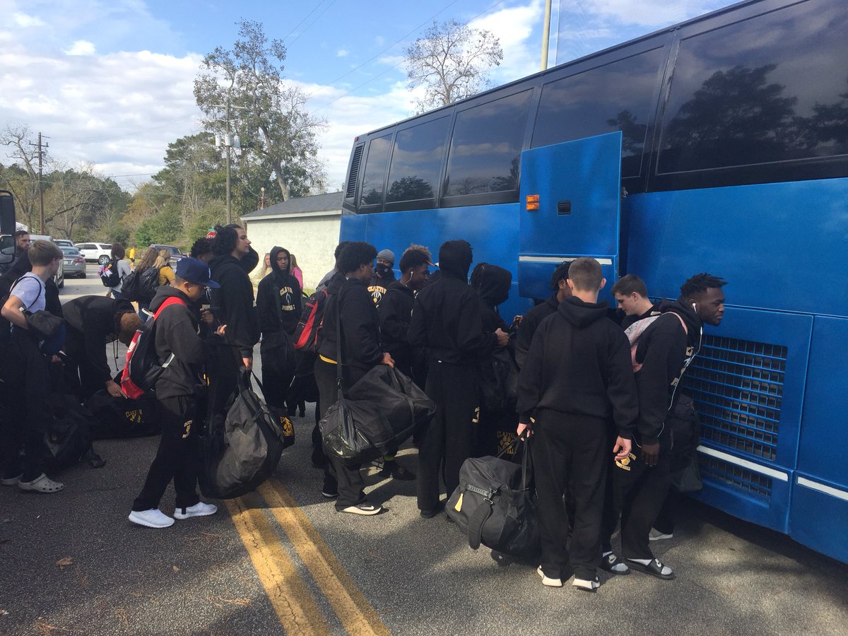 coachmincey's tweet photo. We are providing service for the Claxton High football team today! Claxton will take on Brooks County tonight in the 1st round of the GHSA playoffs!!. #trinitytours #travel #bookus #smallbusiness https://t.co/uQc4HTDoiX
